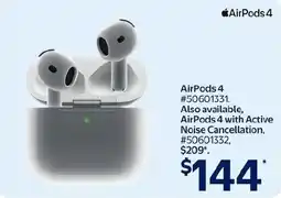Walmart Apple AirPods 4 offer