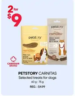Mondou PETSTORY CARNITAS Selected treats for dogs offer