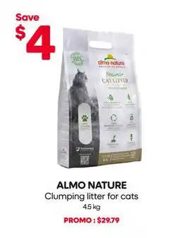 Mondou ALMO NATURE Clumping litter for cats offer