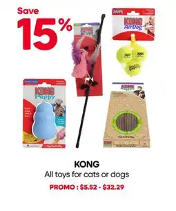 Mondou KONG All toys for cats or dogs offer