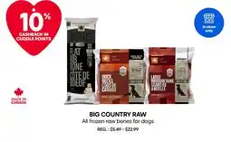 Mondou BIG COUNTRY RAW All frozen raw bones for dogs offer