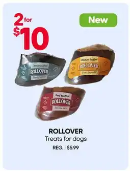 Mondou ROLLOVER Treats for dogs offer