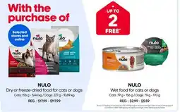 Mondou NULO Dry or freeze-dried food for cats or dogs offer