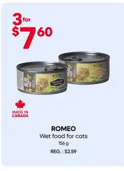 Mondou ROMEO Wet food for cats offer