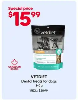 Mondou VETDIET Dental treats for dogs offer