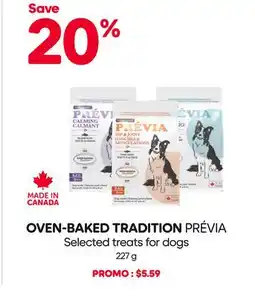 Mondou OVEN-BAKED TRADITION PRÉVIA Selected treats for dogs offer