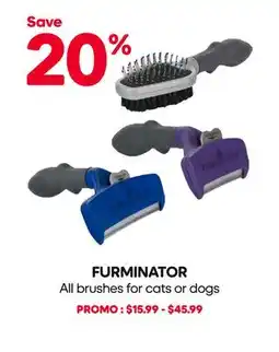Mondou FURMINATOR All brushes for cats or dogs offer