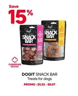 Mondou DOGIT SNACK BAR Treats for dogs offer