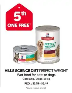 Mondou HILL'S SCIENCE DIET PERFECT WEIGHT Wet food for cats or dogs offer