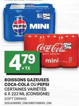 L'Intermarché BOISSONS GAZEUSES | SOFT DRINKS offer