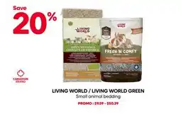 Mondou LIVING WORLD / LIVING WORLD GREEN Small animal bedding offer