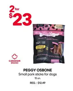 Mondou PEGGY OSBONE Small pork sticks for dogs 15 un offer