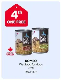 Mondou ROMEO Wet food for dogs offer