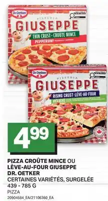L'Intermarché PIZZA CRÛTE MINCE OU LÈVE-AU-FOUR GIUSEPPE | PIZZA offer