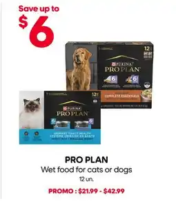 Mondou PRO PLAN Wet food for cats or dogs offer