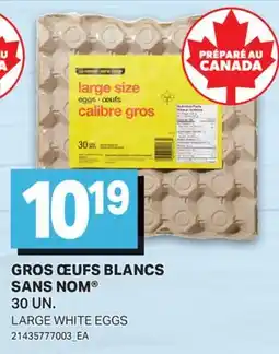 L'Intermarché GROS ŒUFS BLANCS | LARGE WHITE EGGS, 30 UN offer