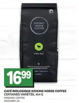L'Intermarché CAFÉ BIOLOGIQUE | ORGANIC COFFEE offer