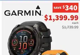 Sports Experts GARMIN FENIX 8 SAPPHIRE AMOLED EDITION 51 MM Smartwatch with GPS offer