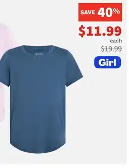 Sports Experts ENERGETICS CECIB Girls' athletic t-shirt offer