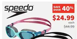 Sports Experts SPEEDO BIOFUSE 2.0 Women's swimming goggles offer