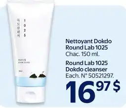 Walmart Round Lab 1025 Dokdo cleanser offer