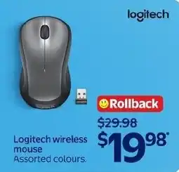 Walmart Logitech wireless mouse offer