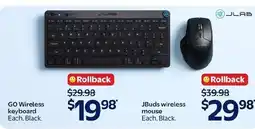 Walmart JLab GO Wireless keyboard offer