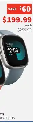 Sports Experts GOOGLE FITBIT VERSA 4 Health and fitness smartwatch offer
