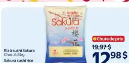 Walmart Sakura sushi rice offer