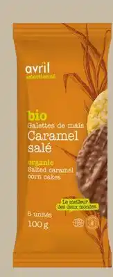 Avril galettes de maïs sucrées bios offer