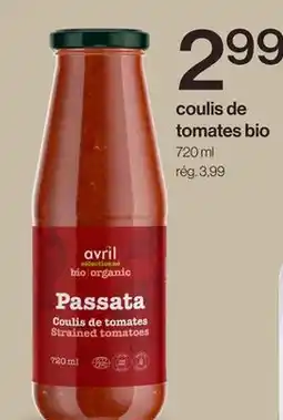 Avril coulis de tomates bio offer