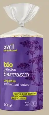 Avril galettes salées bios offer
