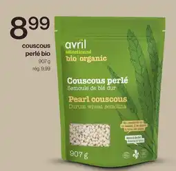 Avril couscous perlé bio offer