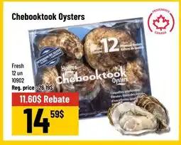 Mayrand Chebooktook Oysters offer
