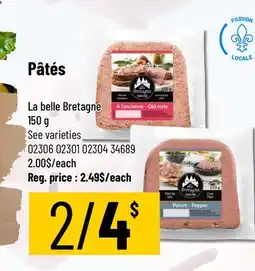 Mayrand Pâtés La belle Bretagne offer
