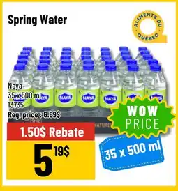 Mayrand Naya Spring Water offer