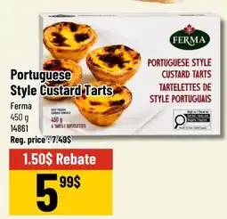 Mayrand Ferma Portuguese Style Custard Tarts offer