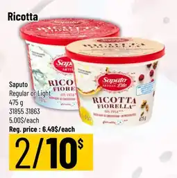 Mayrand Ricotta Saputo offer