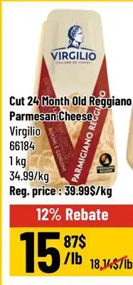 Mayrand Virgilio Grana Padano, Parmigiano Reggiano offer