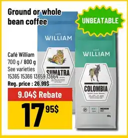 Mayrand Café William offer