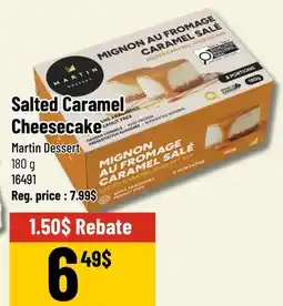 Mayrand Martin Dessert Salted Caramel Cheesecake offer
