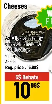 Mayrand DuVillage Ash-ripened creamy cheese Pleine Lune offer