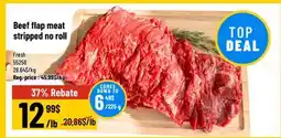 Mayrand Beef flap meat stripped no roll offer