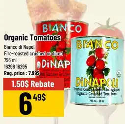 Mayrand Bianco di Napoli Organic Tomatoes offer