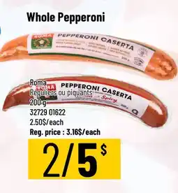 Mayrand Roma Whole Pepperoni offer