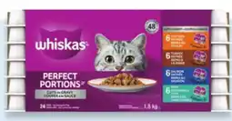 Walmart Whiskas Perfect Portions cat food variety pack offer