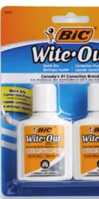 Walmart Bic Wite-Out correction fluid offer