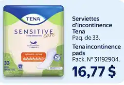 Walmart Tena incontinence pads offer