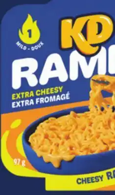 Walmart Kraft Dinner cheesy ramen offer