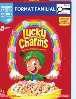 Walmart General Mills Lucky Charms family size cereal offer